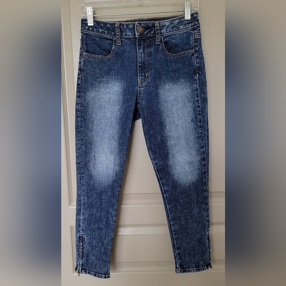 AMERICAN EAGLE OUTFITTERS Hi-Rise Jegging Crop Super Stretch Jeans